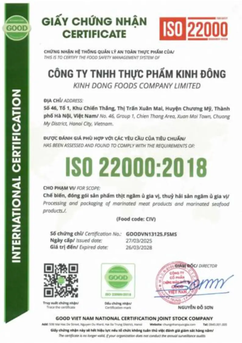 Giấy chứng nhận